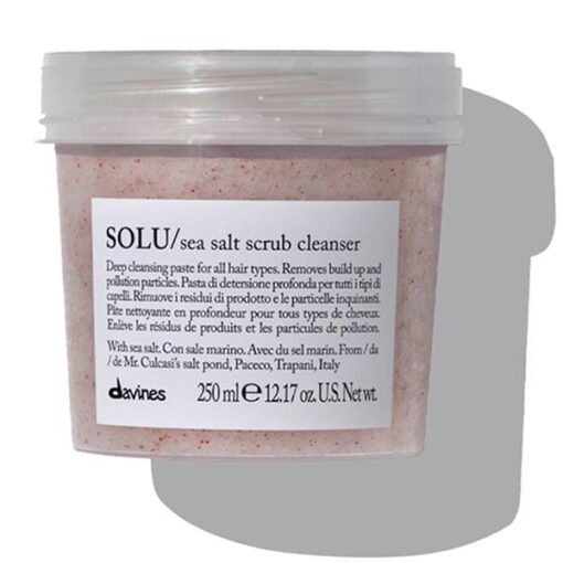 Davines SOLU Sea Salt Scrub Cleanser 250 ml